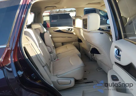 2014 Infiniti Qx60 z USA, uszkodzony, nr VIN 5N1AL0MN0EC527684